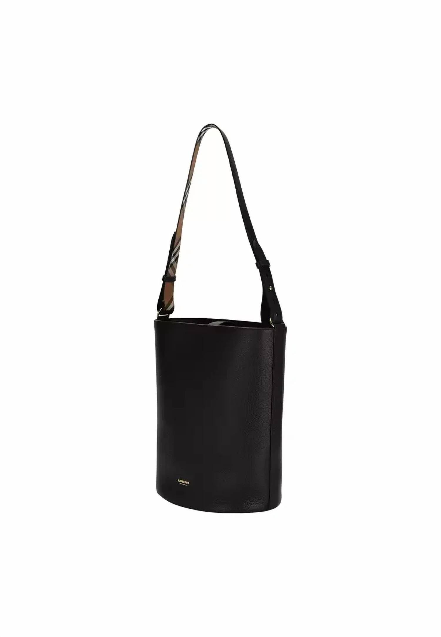 Burberry - Women's Medium Leather Bucket Bag