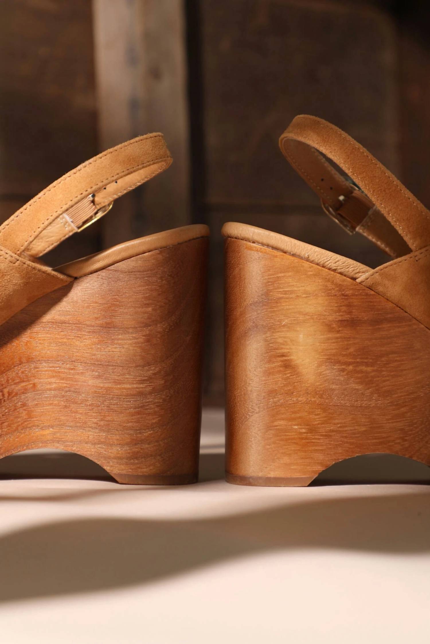 Matisse Women's Fox Wood Bottom Platform Wedges in tan - women's shoe - view 4