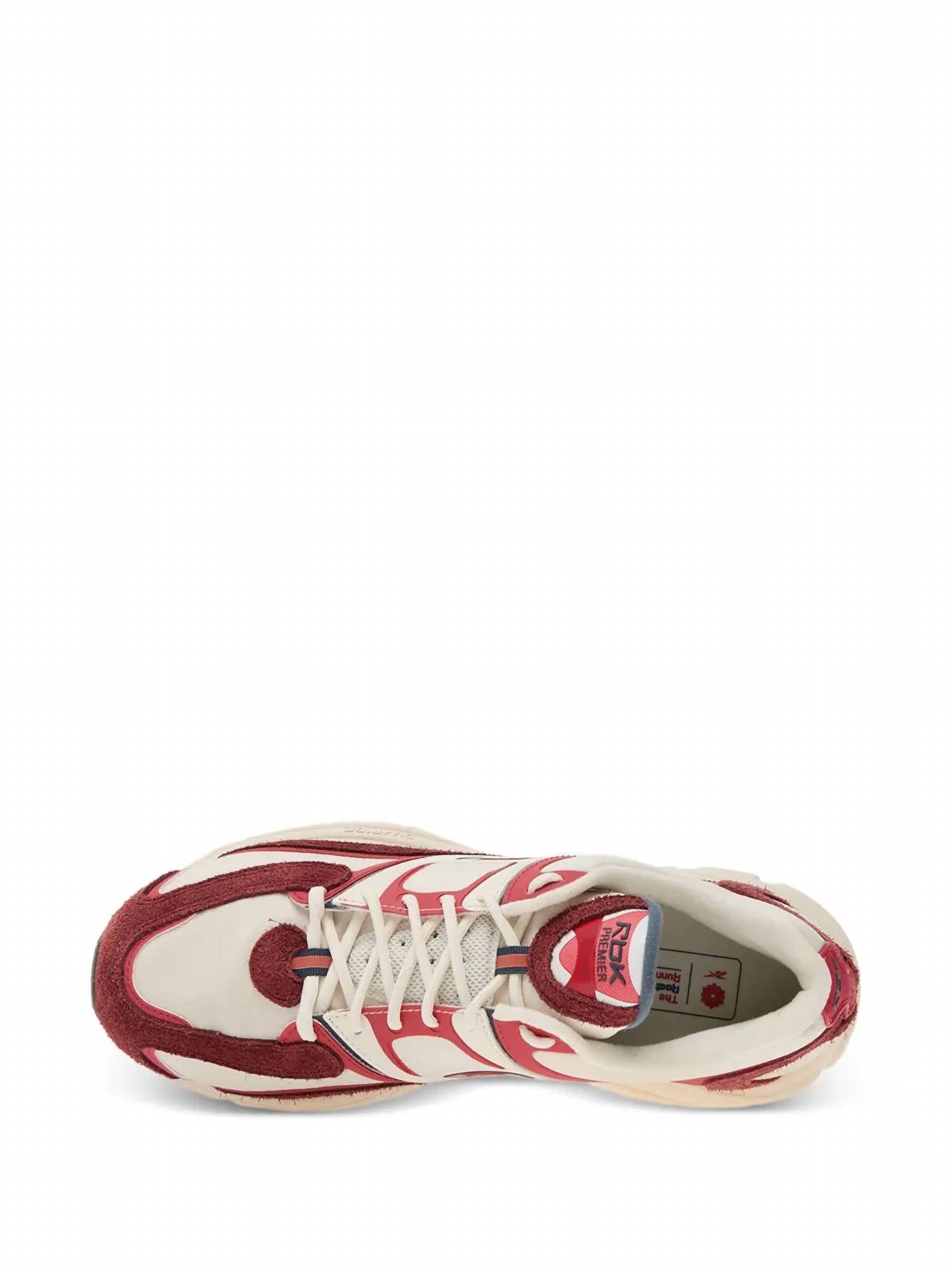 Reebok Women's Premier Trinity Kfs Chunky Sneakers in cream red - women's sneaker - view 10