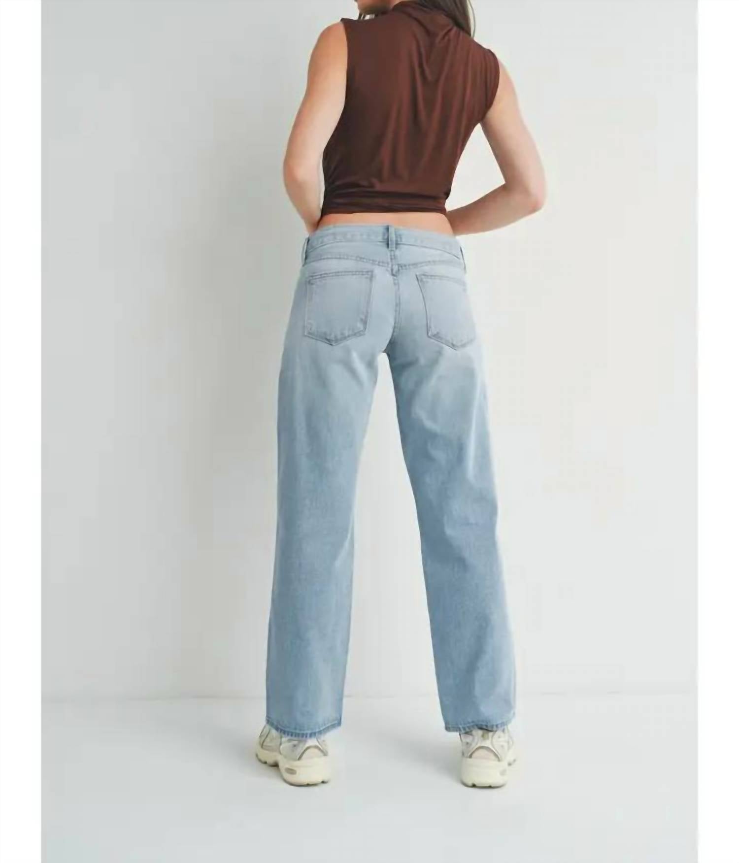 Just Black Denim - Low Rise Loose Jean