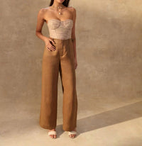 Cami Nyc - Iracemi High Rise Linen Pant