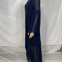 Akris Punto - Sheer Long Sleeve Dress With Liner