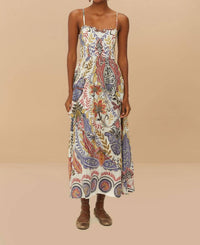 Farm Rio - Loopy Cups Maxi Dress