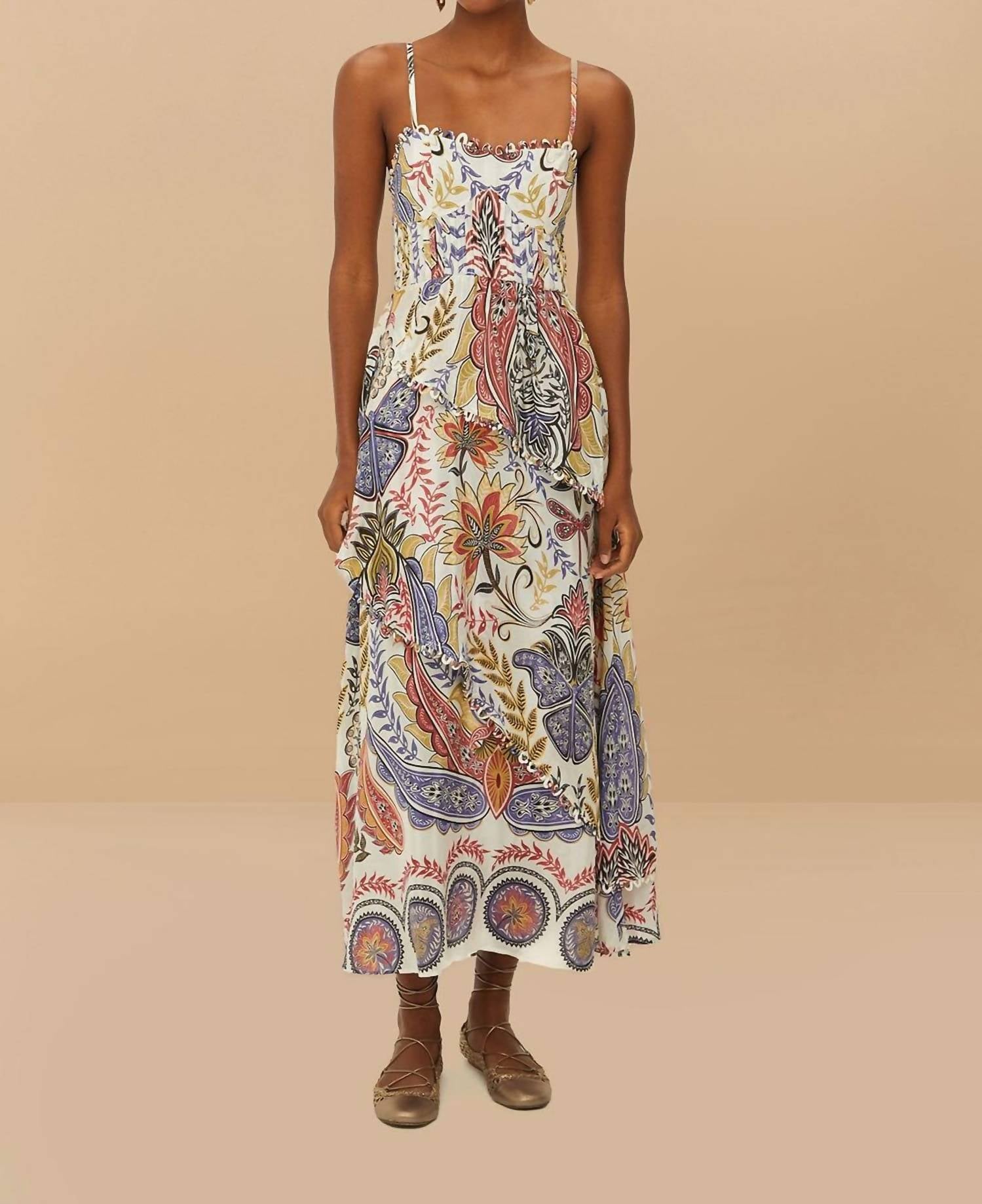 Farm Rio - Loopy Cups Maxi Dress