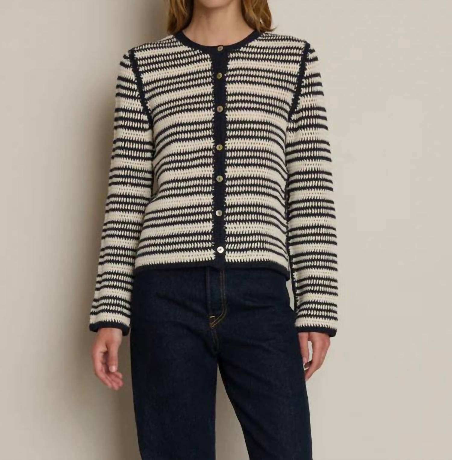 Nation Ltd - Courtney Crochet Cardigan