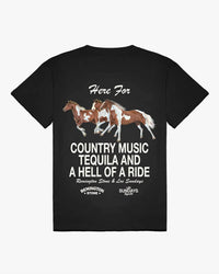 Los Sundays Tequila - Unisex The Hell Of A Ride Tee