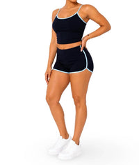 Jnk - Wanted Matching Dolphin Trim Short Set
