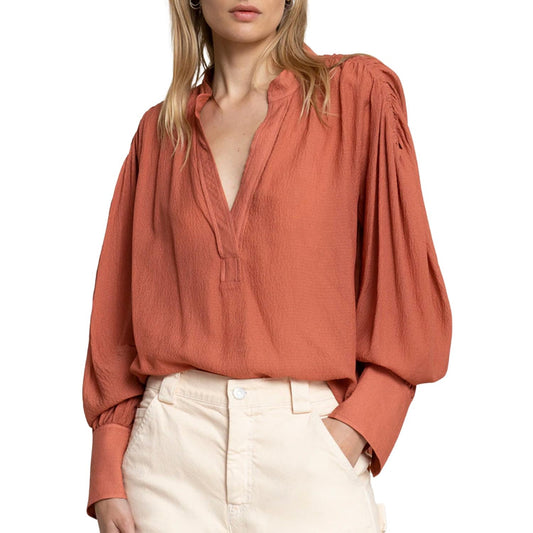 A.L.C. - BLAKE CHIFFON TOP