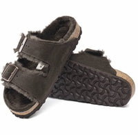 Birkenstock - Women's Arizona Shearling Suede Sandals
