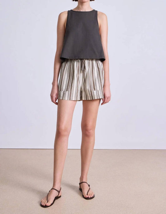 Apiece Apart - Surf Striped Shorts