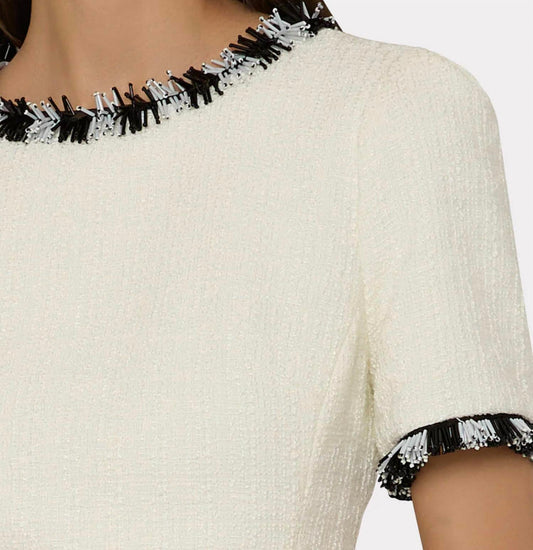 Milly - Hyannis Beaded Fringe Dress