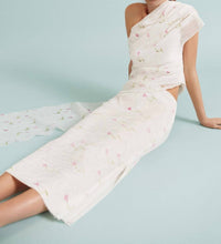 Marina Moscone - Floral Print Tubino Skirt