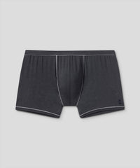 Ron Dorff Boxer Briefs With Piping in lava grey - men's item - alternate view