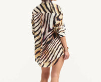 Vitamin A - Playa Linen Boyfriend Shirt
