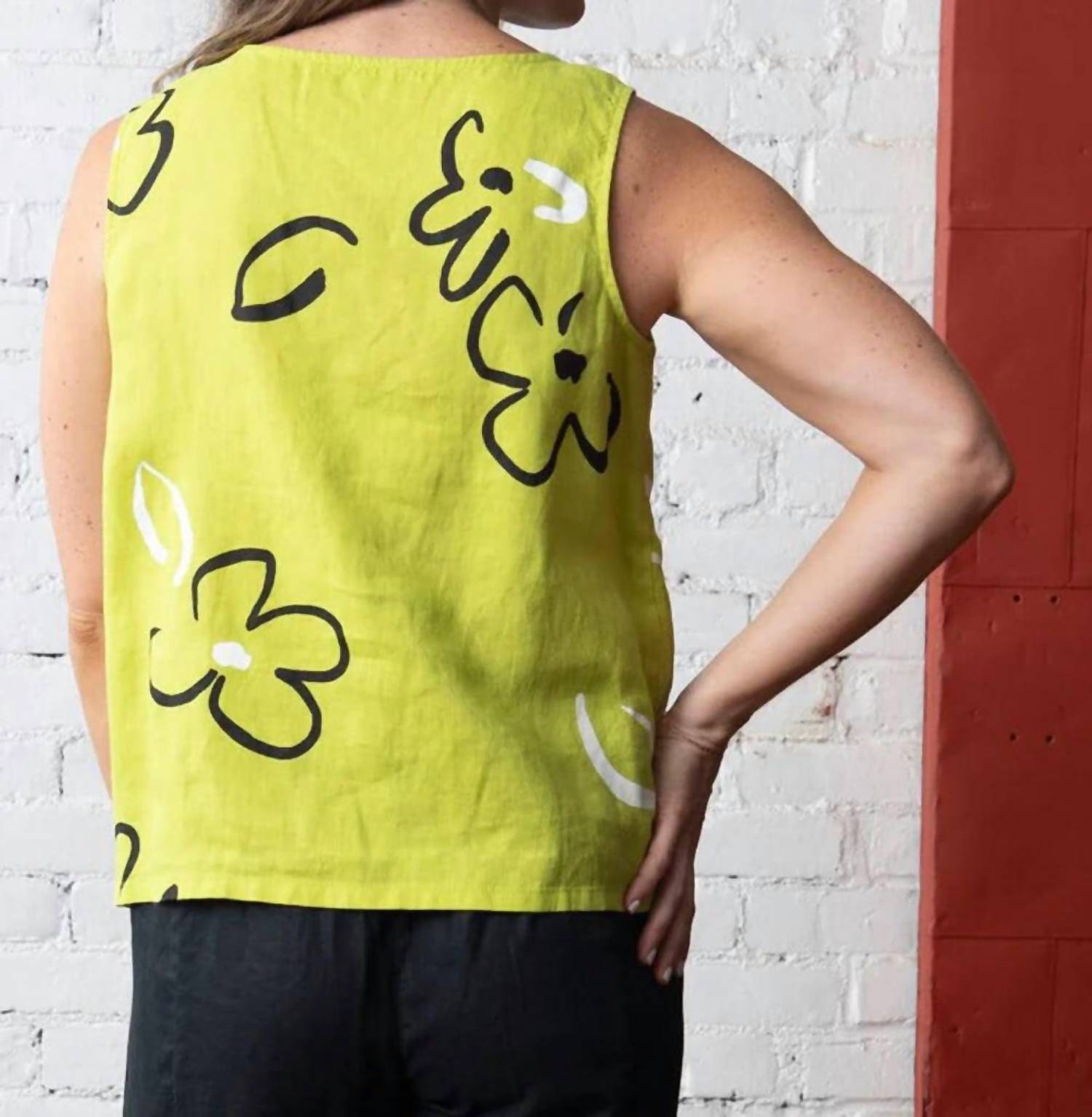 Olivia By Habitat - To The Left Tank Lime Spring in SOHO