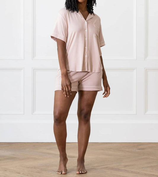 Cozy Earth - Short Sleeve Pj Set