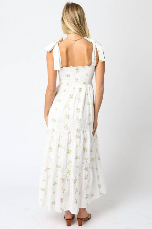 Olivaceous - Emilies Floral Dress