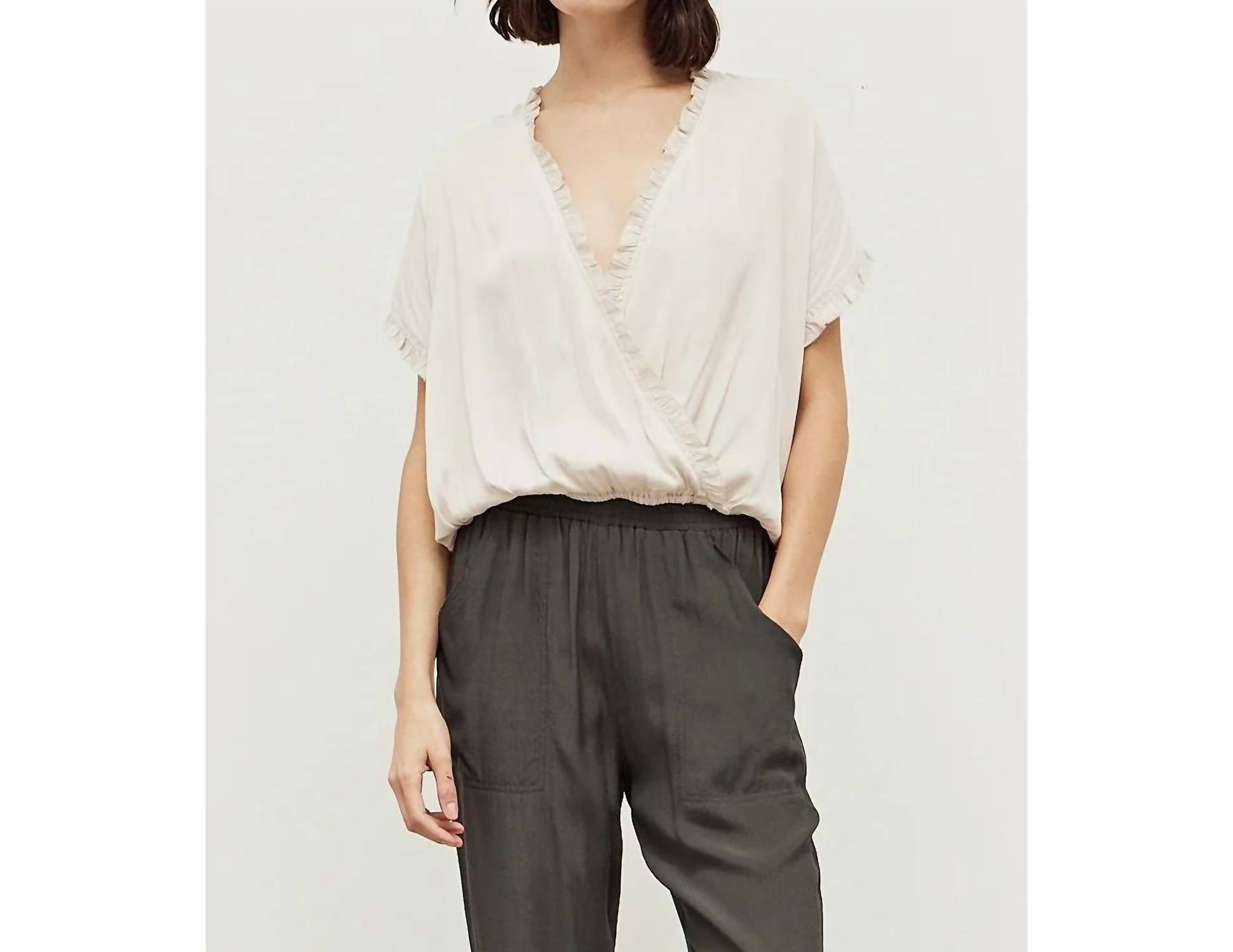 Grade & Gather - Women's Sadie Satin Blouse