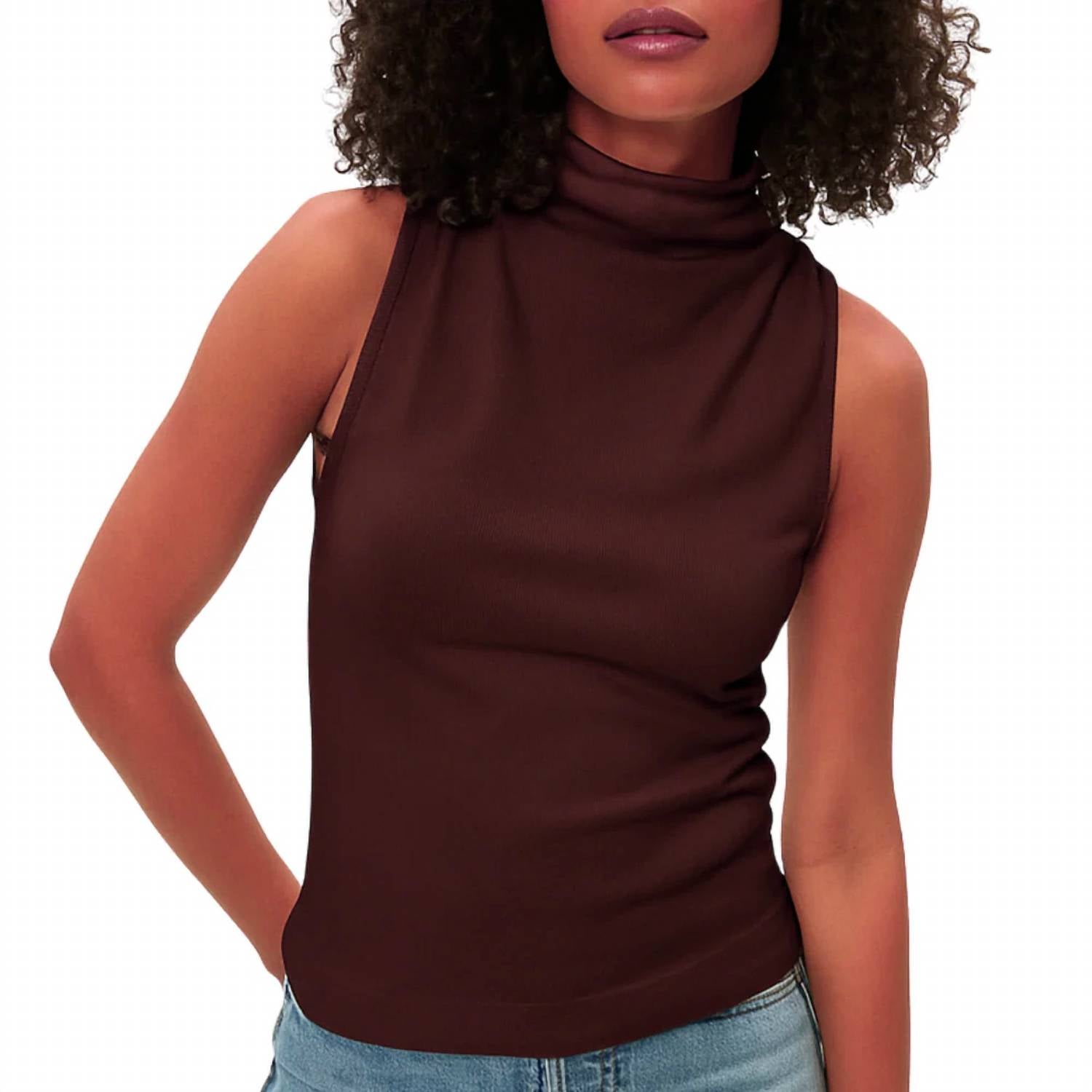 Michael Stars - Chiara Drape Neck Tank