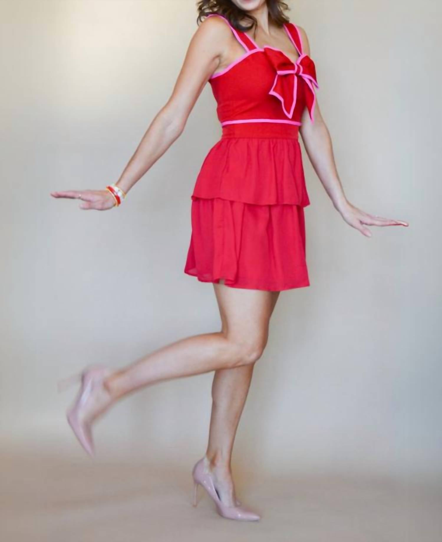 Tcec - Candy Blooms Bow Dress