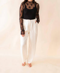 Lucy Paris - Brylie Pleated Pant