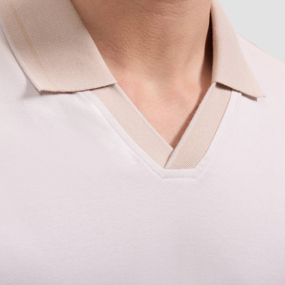 Bugatchi Uomo - Solid Pima Johnny Collar Polo