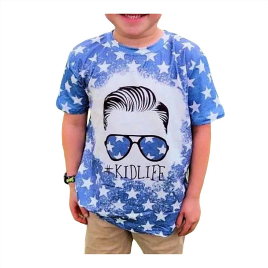 Kidscharm - Boy's Patriotic Kid's Life Tee