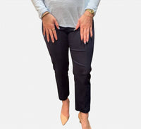 Elliott Lauren - Slim Straight Crop Pants