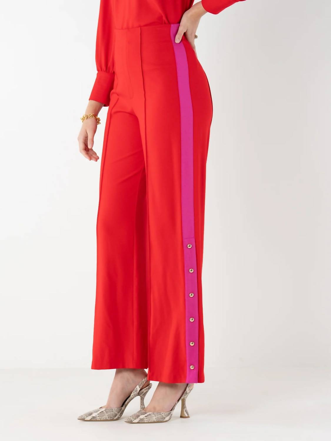 Emily Mccarthy - Paisley Wide Leg Pant