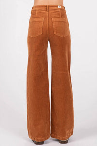 Letter To Juliet - Women's Bentley Street Wide Leg Corduroy Trouser
