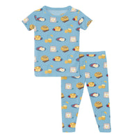 Kickee - Short Sleeve Pajama Set