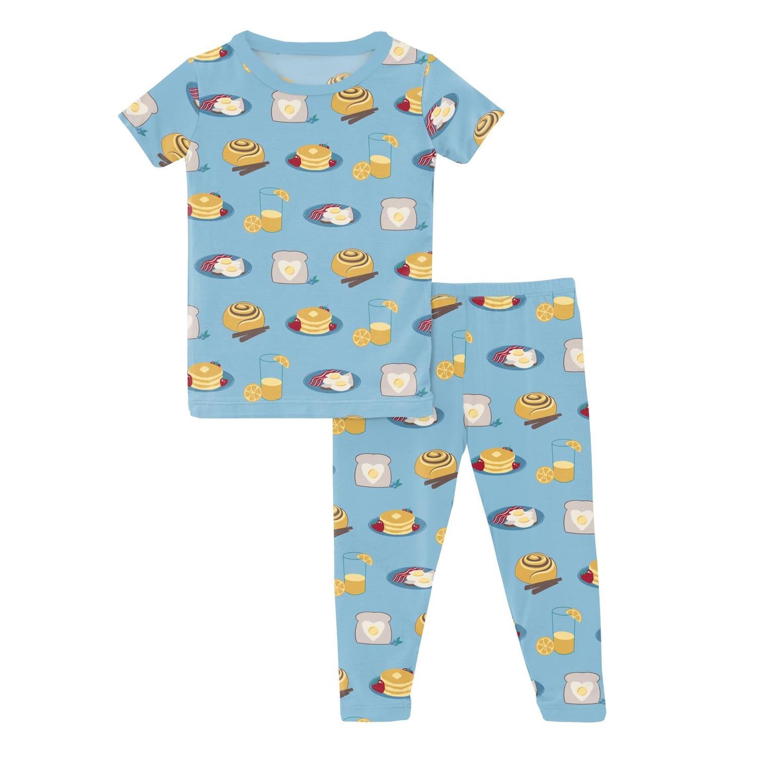 Kickee - Short Sleeve Pajama Set