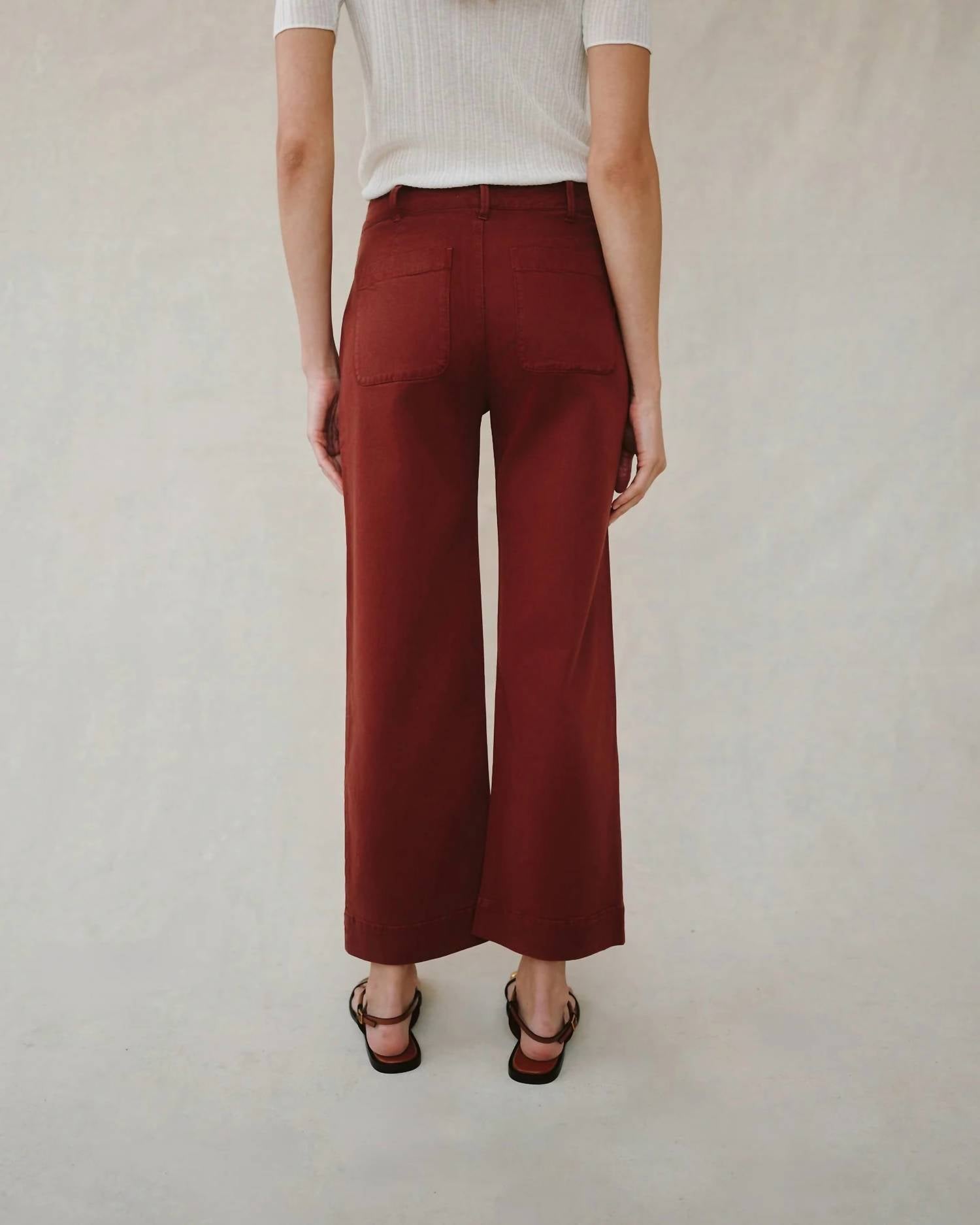 Bella Dahl - Saige Wide Leg Crop Pant