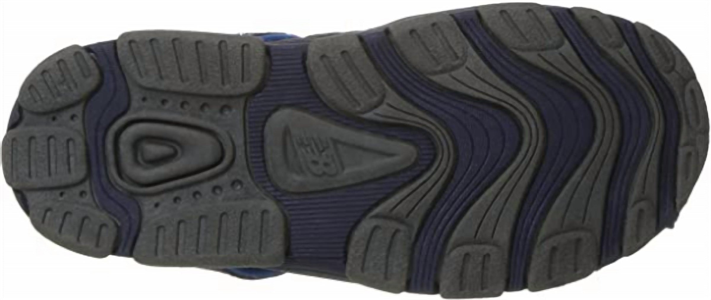New Balance Little Kid's Adirondack Sandal in navy blue - item - view 4