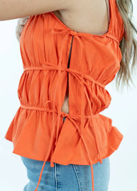 All : Row - Vanessa Poplin Sleeveless Top