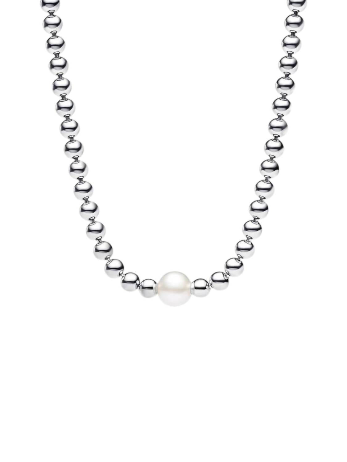 Pandora - Treated Freshwater Cultured Pearl And Beads Collier Necklace