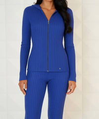 Angel Apparel - Braided Zip Cardigan