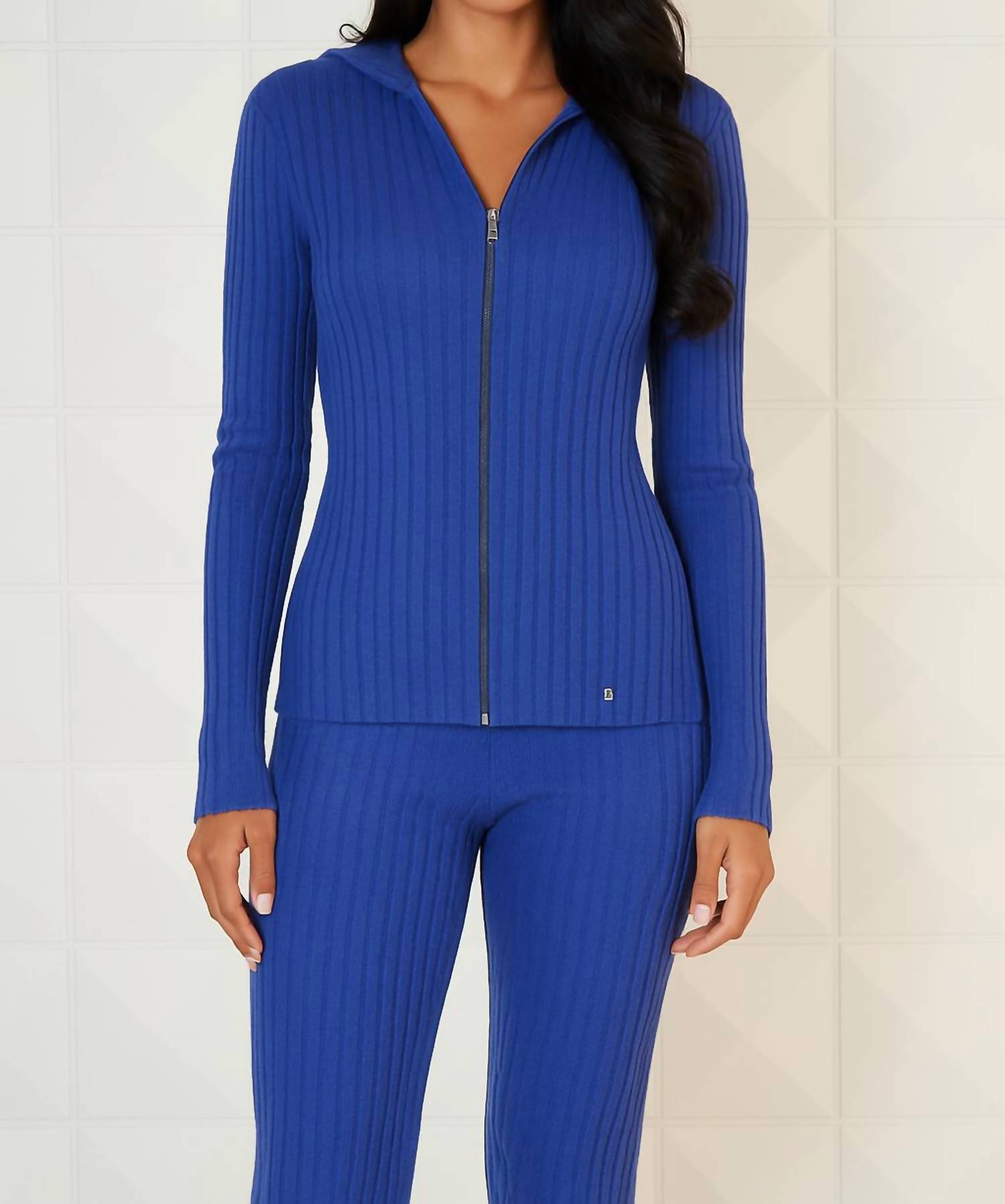 Angel Apparel - Braided Zip Cardigan