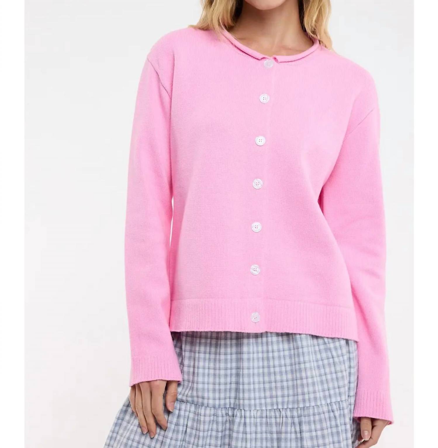 Wishlist - Charlie Raw Edge Cardigan
