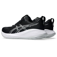 ASICS Men's Cumulus 27 Running Shoes in black white - men's shoe - view 7