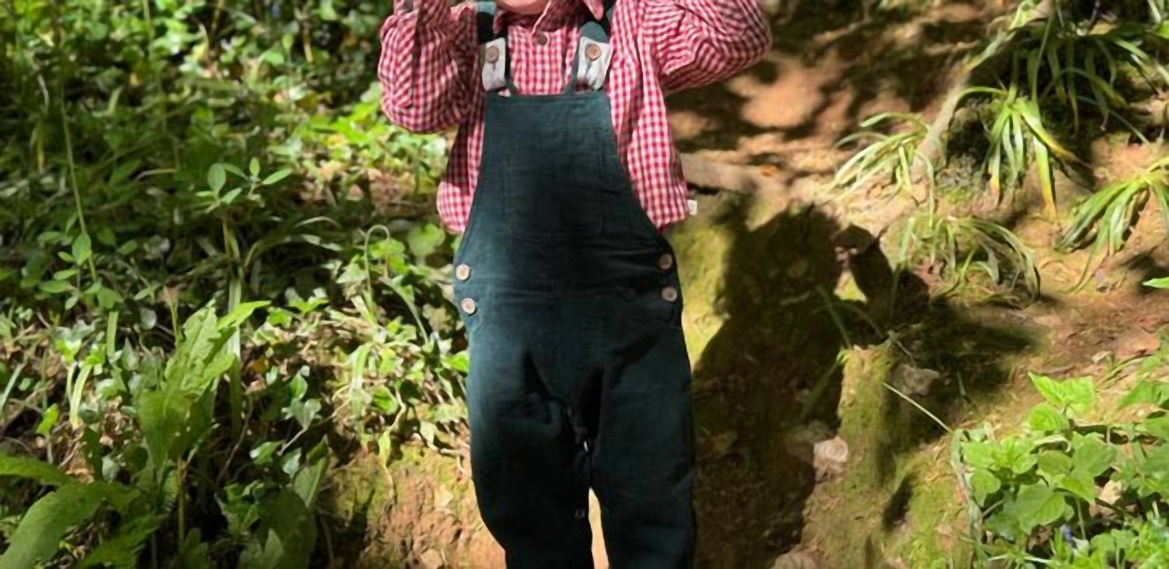 Me & Henry - Boy's Jasper Woven Onesie