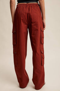 Listicle - Multi Pocket Wide Leg Cargo Pant