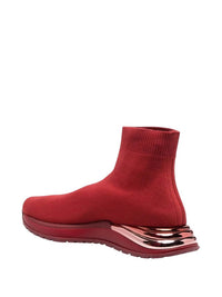 Salvatore Ferragamo - Women's Knitted High-top Sock Sneakers