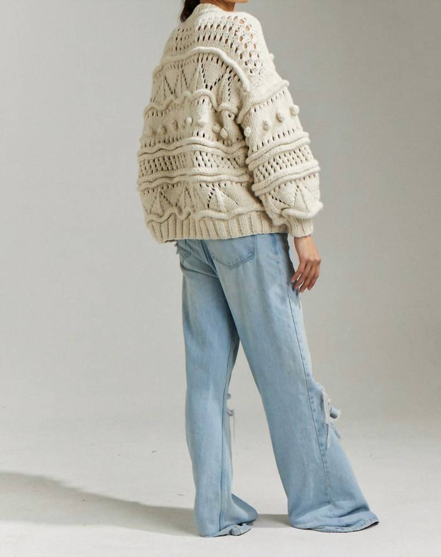 First Born Knits - Hand Crafted Brigitte Bomber Cardigan