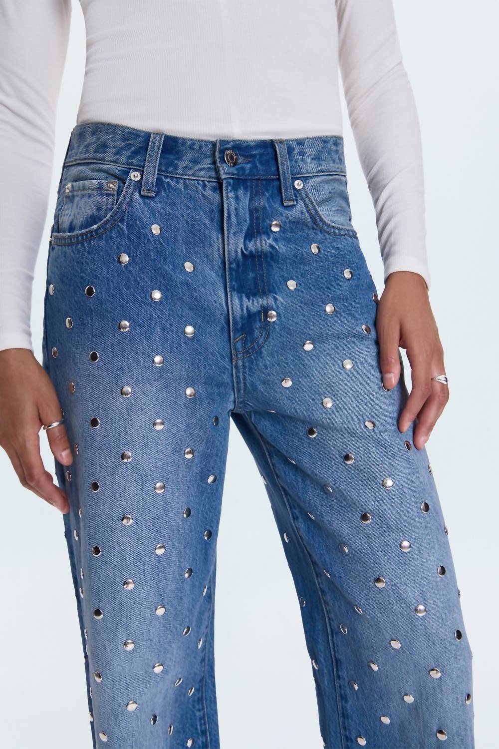 PISTOLA Hendrix Charmed Jeans in medium blue - women's jeans - view 4