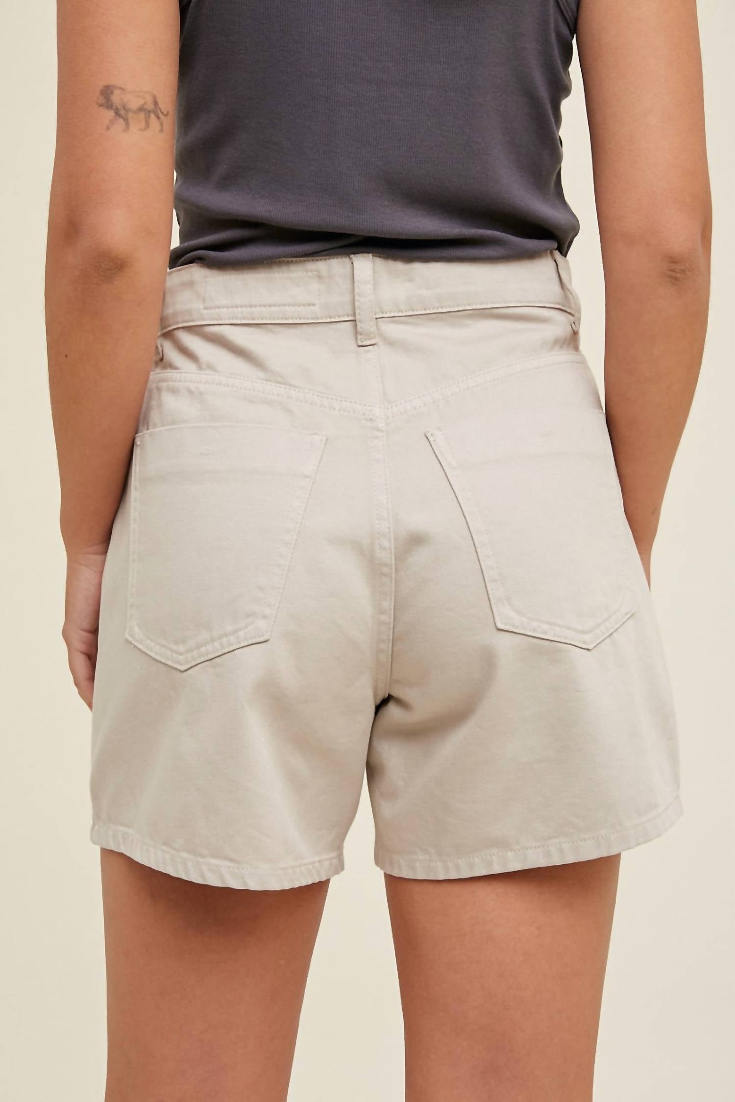 Wishlist - Classic Denim Mom Shorts
