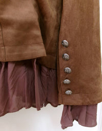 Adore - Women's Ruffle Liner And Cuffs Jacket
