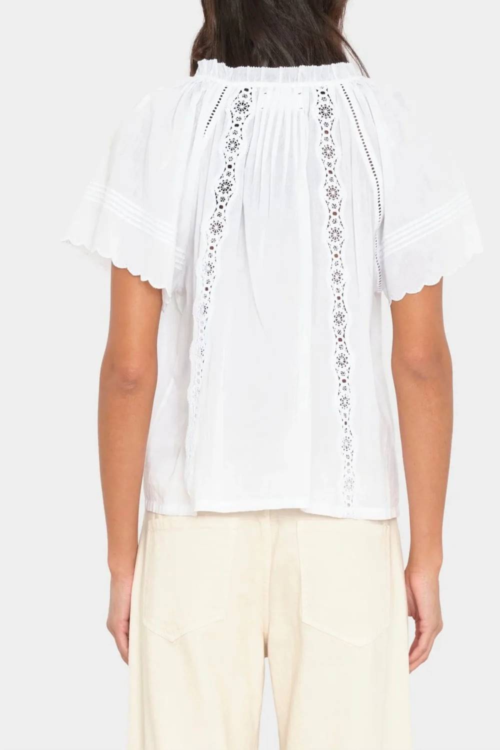 Xirena - Bianca Cotton Short Sleeve Top