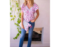 Bell By Alicia Bell - Vivianne V-neck Floral Top