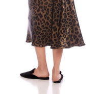 Karen Kane - Women's Animal Print Pull-On Skirt